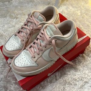 W Nike Dunk Low Sail/Orange Pearl